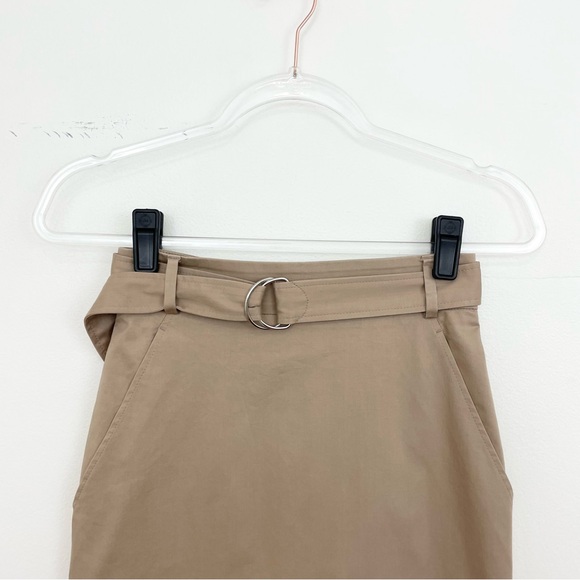 Akris Tan Pencil Skirt